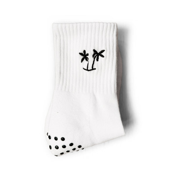 Palms Pilates Grip Socks | Non-Slip, Fun Print | Reforman