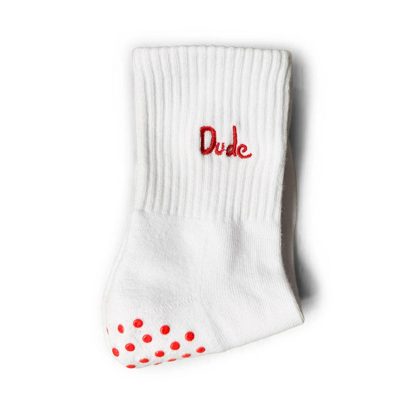 Dude Pilates Grip Socks | Non-Slip, Comfort | Reforman